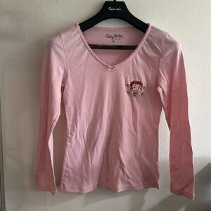 Pink Betty Boop long sleeve